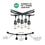 Bulbrite 14-foot String Light Kit with Clear Shatter Resistant Vintage Style S14 LED Light Bulbs (812143)~#|#~2FC6DE77-02D6-4E4B-9085915C98FFC617_sc7