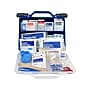 First Aid Only Plastic First Aid Kit with Magnetic Flashlight, 50 People, 322 Pieces, Clear/Blue (91414)~#|#~2FC83690-016B-42B3-B7F46D5BCFB972E2_sc7
