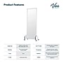 Viva Comfort 72" Mobile Rehabilitation Treatment Mirror with Locking Casters & Safety-Backed Glass, Gray (908-02-MK)~#|#~2FCDDC97-5A6B-4933-89833F328AF2E7E0_sc7