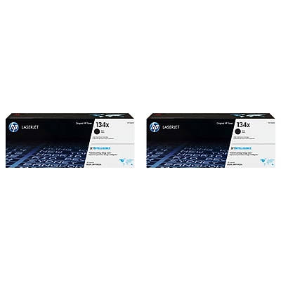 HP 134X Black High Yield Toner Cartridge, 2/Pack (HP134X2PK-VB) Sansujyuku sansujyuku.com