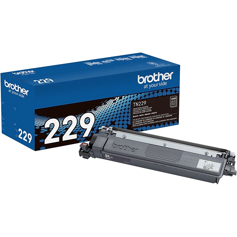Brother TN229 Black Standard Yield Toner Cartridge (TN229BK) image 1