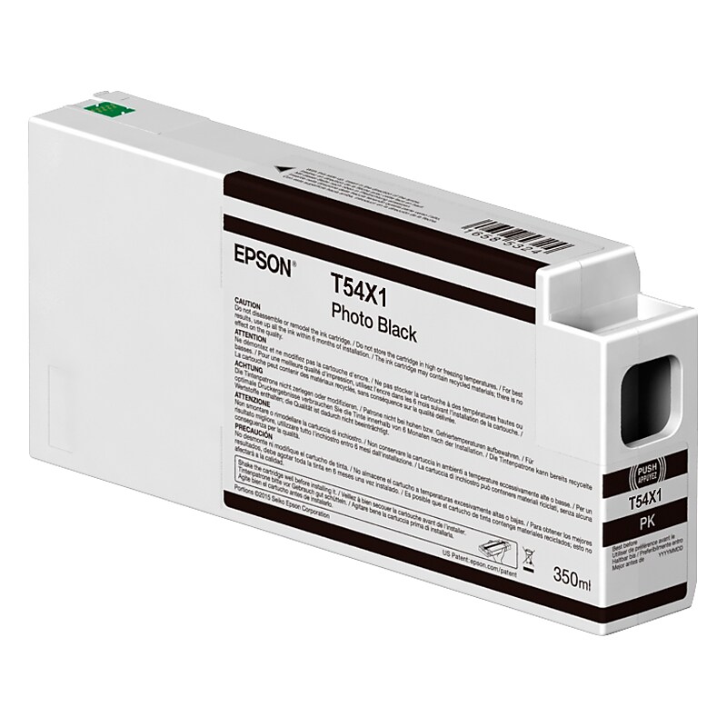Epson UltraChrome HDX/HD T54X Photo Black Ink Cartridge (T54X100) image 1