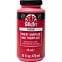 FolkArt Acrylic Paint Multi-Surface Satin, 16oz., Apple Red, 2/Pack (FLK6375-2)~#|#~2FD7FA81-B6AC-47E3-900B86C75687EA53_sc7