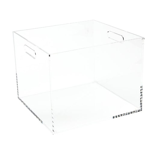 Russell+Hazel Acrylic File Box, Letter Size, Clear (55712) | Staples