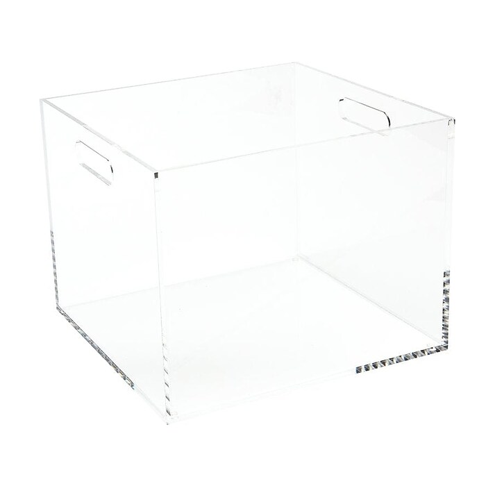 Russell+Hazel Acrylic File Box, Letter Size, Clear (55712) | Staples