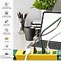 GoGreen Power 6' Metal Surge Protector, 6 Outlets, Yellow/Green (GG-26114)~#|#~2FDCC212-5D42-4CA7-BB70B1058EE5C0D4_sc7