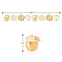 Beistle Fall Foil Die-Cut Fall Streamers, Gold, 3/Pack (90854)~#|#~2FDEDEAE-EA8B-4A92-A15329631F41A0E3_sc7