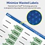 Avery TrueBlock Laser/Inkjet Waterproof Decorative Edge Multipurpose Labels, 0.5" x 2.5", White, 450 Labels/Pack (94749)~#|#~2FE9C320-66C8-404B-8BC21BB677B67357_sc7