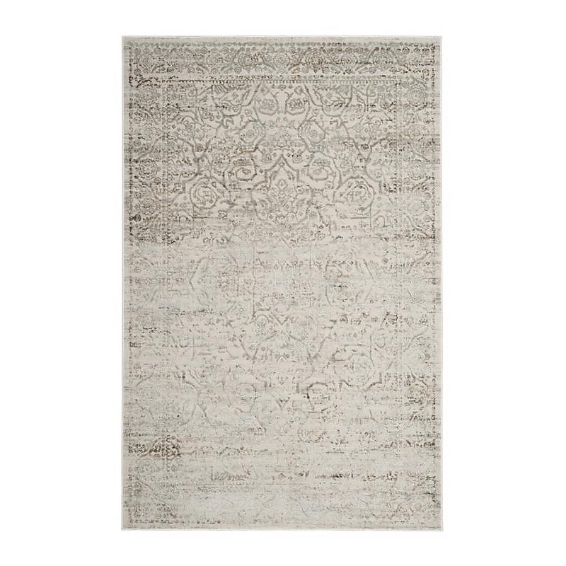 Safavieh Princeton Collection 4' x 6' Rectangle Indoor Area Rug, Machine Made, Beige/Grey (PRN714A-4) image 1