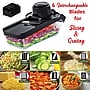 Brentwood Plastic Mandoline & Grater, Black (KA-5046BK)~#|#~2FEEF474-CD25-4B9E-85AD5B96F8A15585_sc7