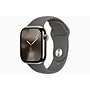 Apple Watch Series 10, GPS + Cellular, 42mm, Natural Titanium Case, Stone Gray Sport Band (MWXE3LW/A)~#|#~2FF87D64-C3E4-4F1B-9E3ECD619A0DB602_sc7