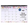 2026-2027 See It Bigger 17" x 11" Monthly Desk Pad Calendar, Summer Floral (90840)~#|#~2FFF197C-D816-4581-8A54892323B5FB8D_sc7