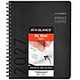 2027 AT-A-GLANCE Contemporary 8.25" x 11" Weekly & Monthly Planner, Faux Leather Cover, Charcoal (70-950X-45-27)~#|#~2FFFBEBD-DAE7-4428-8A5212B9EBDFEE3C_sc7
