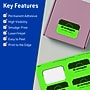 Avery Laser/Inkjet Multipurpose Decorative Edge Labels, 2" x 3", Neon Green, 80/Pack (94267)~#|#~30062AB7-657D-4175-9886942517215FFC_sc7