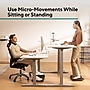 Workplace 2.0 55"W Electric Rectangular Adjustable Standing Desk with Micro Movements, White (WP62092)~#|#~30097E4E-53BF-47FA-956518DAAC118C02_sc7