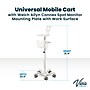 Viva Comfort Welch Allyn Connex Spot Monitor Adjustable Mobile Stand with Work Surface, White (ADI912-C-MP-02-MK)~#|#~300CCF7B-4633-47AE-AB829C2082EB5D45_sc7