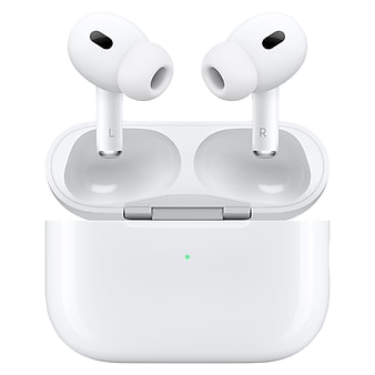 Apple AirPods Pro (2nd Generation) Bluetooth Earbuds with MagSafe Charging Case (MQD83AM/A)