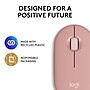 Logitech Pebble 2 M350s Wireless Ambidextrous Optical Mouse, Tonal Rose (910-007023)~#|#~3013BD36-5440-4C97-A03624D36ACBB54D_sc7