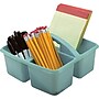 Teacher Created Resources Plastic Storage Caddy, 9" x 9.25" x 5.25", Calming Blue, 6/Bundle (TCR20953-6)~#|#~3015647E-0814-47AC-B99FC1B9716EB497_sc7