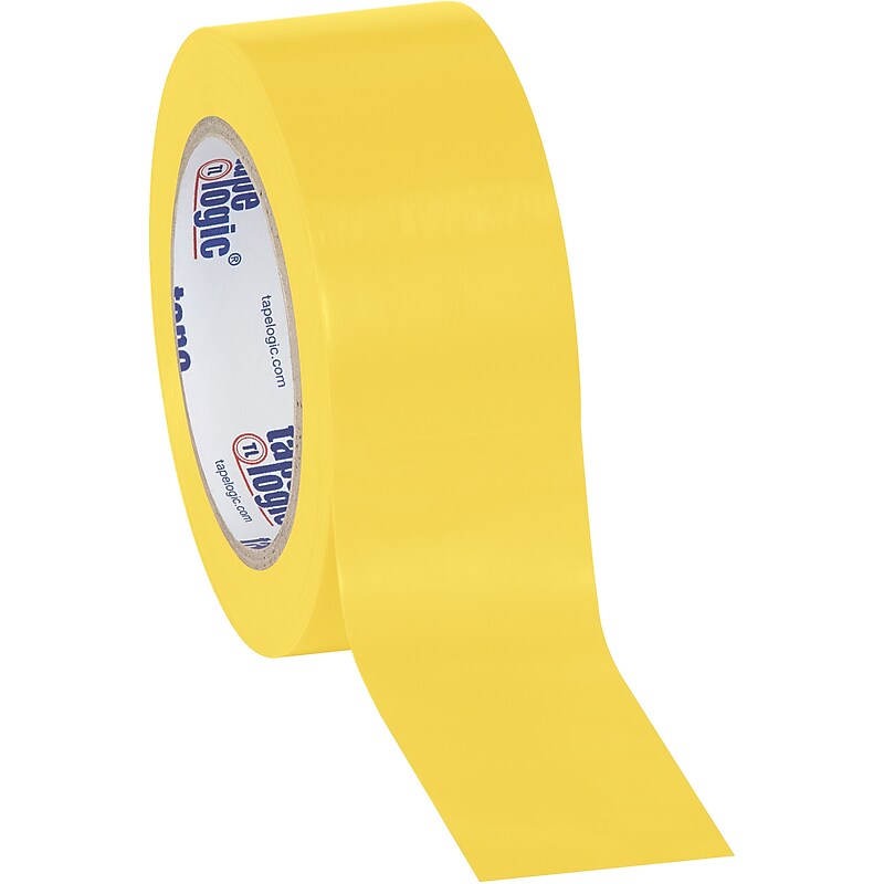 Tape Logic Safety Tape, 2" x 36 yds., Yellow, 3/Carton (T92363PKY) image 1
