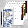 2026-2027 TF Publishing Blue Toile 3.5" x 6.5" Calendar Year Monthly Planner, Paperboard Cover, Multicolored (26-7006)~#|#~301997DB-8C64-46D4-9D25476E0C2CB21F_sc7