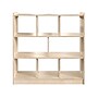 Flash Furniture Bright Beginnings 8-Section Modular Storage Unit, 31.5"H x 31.5"W x 11.75"D, Brown (MK-ME10513-GG)~#|#~301B3966-0307-45F4-B482E1576476DFC4_sc7