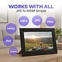 iFab 70P 10.1" Wi-Fi Digital Picture Frame with IPS Touchscreen, Black (IPF70PBK)~#|#~301BB0AB-A368-416A-A9BB8BF06F7BF358_sc7