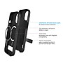 Zagg Denali Snap MagSafe Rugged Case for iPhone 15, Shock Absorbing, Black (702311715)~#|#~301DAF10-75AD-47B0-A1FA2860B5F7FC75_sc7