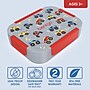 bentgo Snap & Go Kids Bento Box, Trucks, 33.6 oz. (BGKDBOX-TKS)~#|#~30234A47-5B2C-475C-81F6BE6954F293CE_sc7