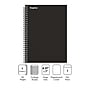 Staples Premium 1-Subject Notebook, 4.38" x 7", College Ruled, 80 Sheets, Black (TR58347M)~#|#~30245187-ECBD-40F0-B1D284E01CD02000_sc7