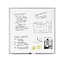 U Brands Steel Dry-Erase Whiteboard, Aluminum Frame, 3' x 3' (2890U00-01)~#|#~302A453C-4B64-4CFF-A536B221667DB626_sc7