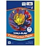 Tru-Ray 9" x 12" Construction Paper, Brilliant Lime, 50 Sheets/Pack, 5 Packs/Bundle (PAC103423-5)~#|#~302BAC9A-CAB3-45C9-944B8EC701F8B188_sc7
