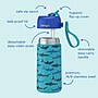 bentgo Stainless Steel Double Wall Insulated Water Bottle, 14 oz., Shark (BGKSTBL-SHK)~#|#~302FCAEA-9EB8-441E-AD38FEE8E17394D5_sc7