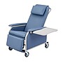 Viva Comfort Leather Bariatric 3-Position Geri Chair Recliner with Casters, Blue (ADIME915-01-BLU-MK)~#|#~3031BAD5-E2C5-4298-AB2BCE6EC290866D_sc7