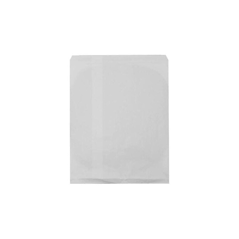 Paper Merchandise Bags, Flat, 12" x 15", White image 1