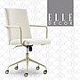 Elle Decor Giselle Fabric Computer and Desk Chair, Cream/Gold (CHR10058D)~#|#~30387C65-4294-4446-B45B1C294C929DAC_sc7