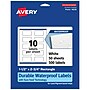 Avery Laser/Inkjet Rectangle Multipurpose Labels, 1.5" x 2.75", White, 500 Labels/Box (94230)~#|#~303A1D81-7273-49BA-B3E7FCF8530C8F4B_sc7