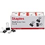 Staples Small Binder Clips, 0.38" Capacity, Black, 144 Clips/Pack (ST32002/32002)~#|#~303AD32B-CAD9-4E2D-99A71E1DB00A5D0E_sc7