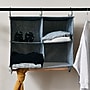 Household Essentials Wide Organizer, 4 Pockets with Hangbar (7500-1)~#|#~303C297F-0D9A-4F46-B8C67D9F534EE1D7_sc7