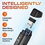 Delton LP99 2.4GHz Wireless Presentation Remote Laser Pointer Stylus and 30” Telescopic Pointer, Black (DLP99)~#|#~303DE3B0-62EC-4A0E-89E7A45B45372D10_sc7