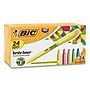 BIC Brite Liner Stick Highlighter, Chisel Tip, Assorted, 24/Pack (BL241AST)~#|#~3042157F-4ED6-447B-95E3E585C89C479B_sc7