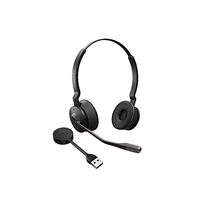 Jabra Engage 55 SE Wireless Bluetooth Stereo Headset, UC Certified