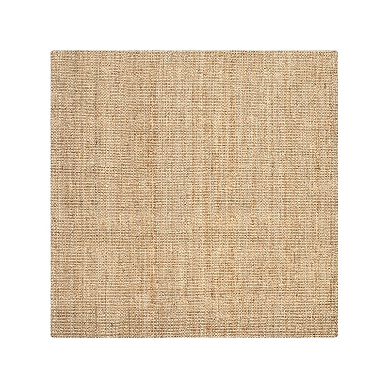 Safavieh Natural Fiber Collection 8' x 8' Square Indoor Area Rug, Handmade, Jute, Natural (NF747A-8SQ) image 1