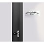 Cosco Employees Only Indoor Sign, 3" x 9", Acrylic Clear (098530)~#|#~30521614-C2AC-4F18-A12621B362603E5C_sc7