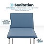 Viva Comfort Adjustable Exam Table, 440 lbs. Capacity, Blue (ADI996-01-BLU-MK)~#|#~305450B3-0A04-42E0-B593A258B6A2B0B1_sc7