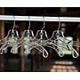 Nahanco 17" Plastic Middle Heavy Weight Dress Hanger, Clear, 100/Pack (505)~#|#~3057DD2F-05B2-4433-8F0AED1D38606697_sc7