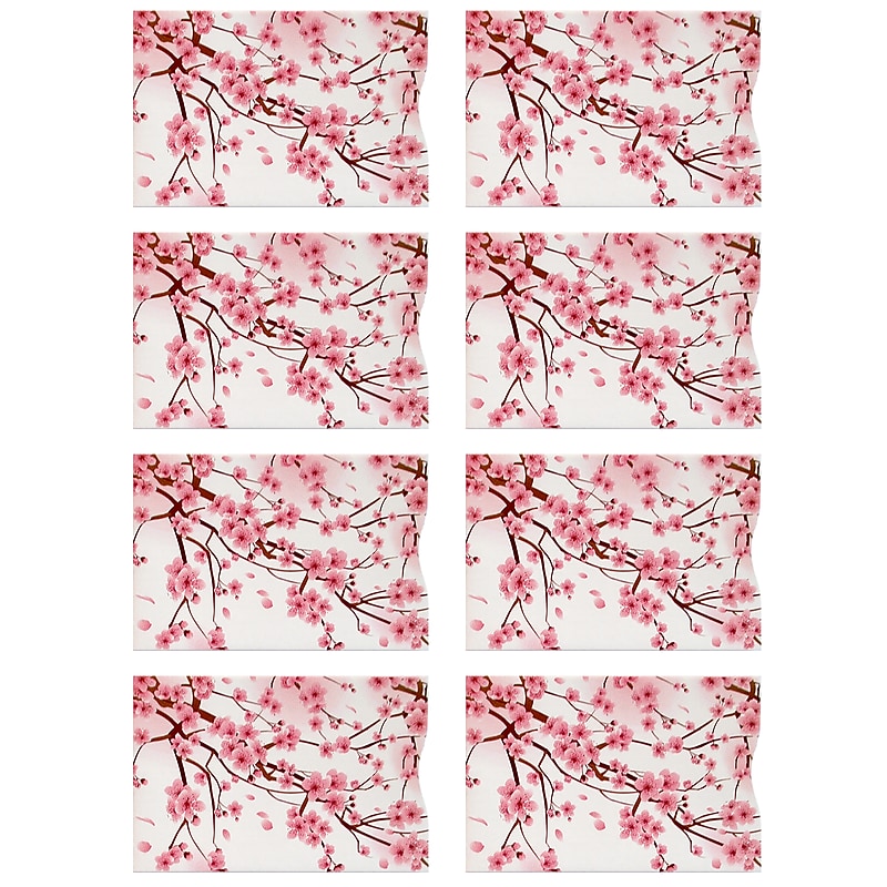 Rogue Wallet WalletGuard RFID Paper Travel Wallet, Red Cherry, 10/Pack (WALRFIDPKGCHERR) image 1