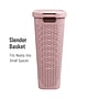 Mind Reader 10.57-Gallon Laundry Hamper with Lid, Plastic, Pink (40HAMP-PNK)~#|#~307760A6-EF0B-4643-819EB28CC1986C4B_sc7