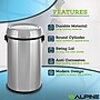 Alpine Industries 17 Gallon Indoor Compost Bin, Stainless Steel (470-65L-1-CO)~#|#~307795FC-DFB2-48A2-878D795DAACC4579_sc7