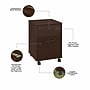 Bush Furniture Key West 2-Drawer Mobile Vertical File Cabinet, Letter Size, Lockable, Bing Cherry (KWF116BC-03)~#|#~307804E7-2CA4-41DC-AE6D3A6C21133ABD_sc7